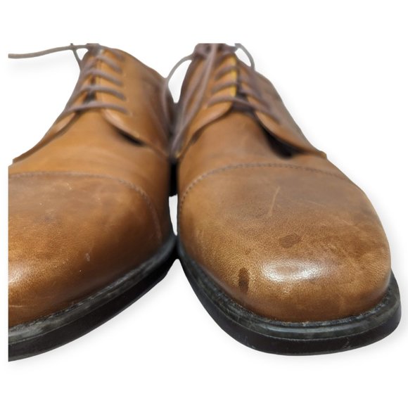 Johnson & Murphy Novick 10 1/2 Derby Dress Shoe Oxfords - Picture 3 of 15